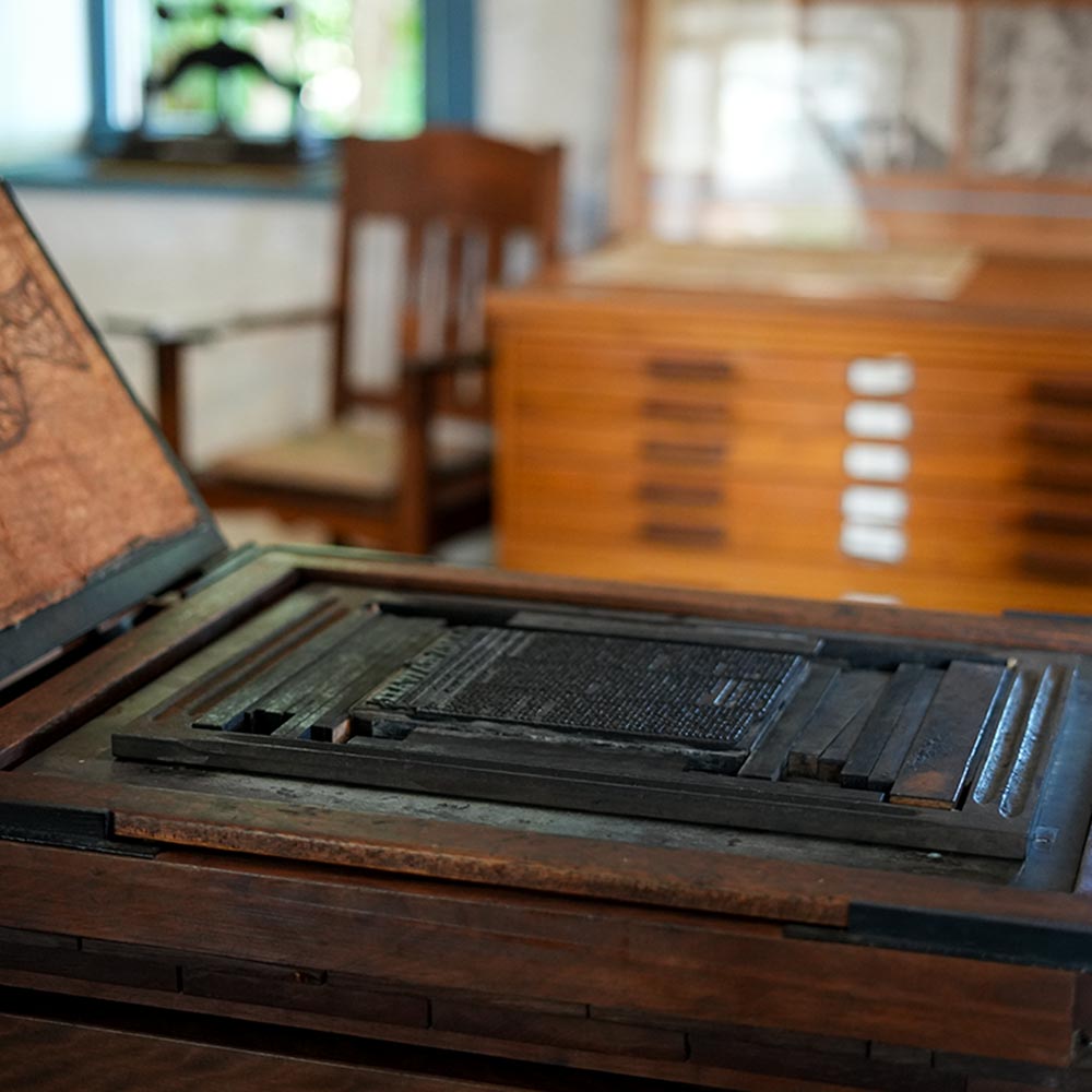 image of interior of Baldwin Home in Lahaina.